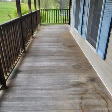 House deck concrete