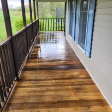 House deck concrete