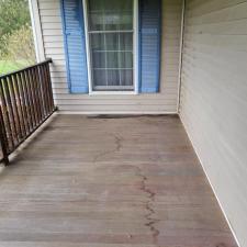 House deck concrete